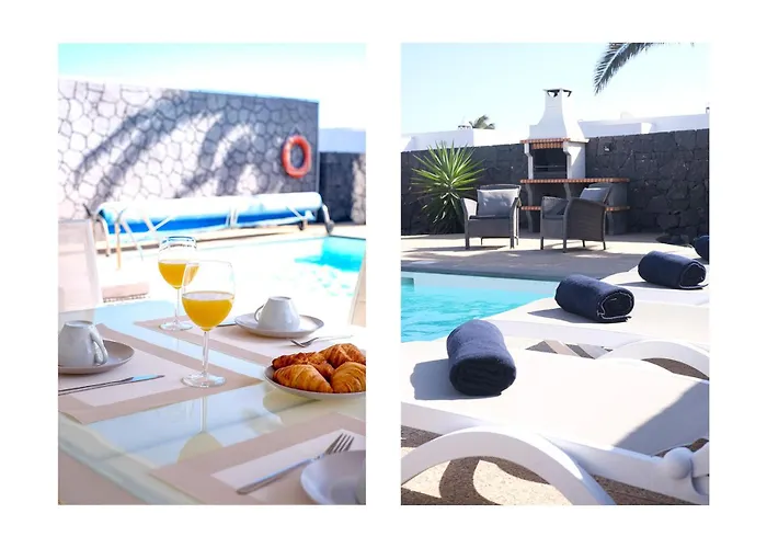 Blue Waves House - Heated Pool, Bbq And Bicycles By Lanzarote Dom wakacyjny