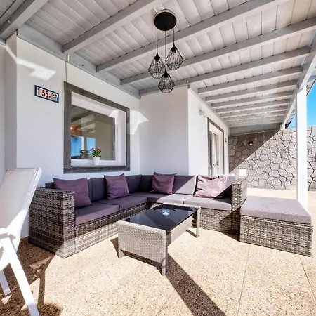 Blue Waves House - Heated Pool, Bbq And Bicycles By Lanzarote * Playa Blanca (Lanzarote)