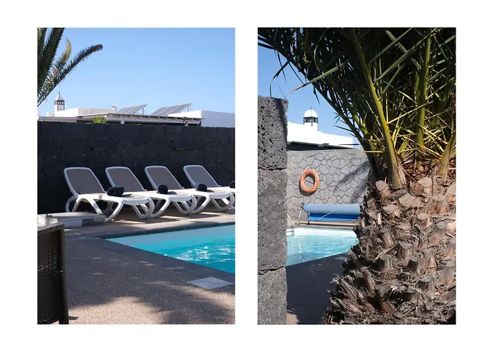 度假居 Blue Waves House - Heated Pool, Bbq And Bicycles By Lanzarote 普拉亚布兰卡